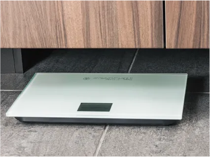 体重計収納スペース